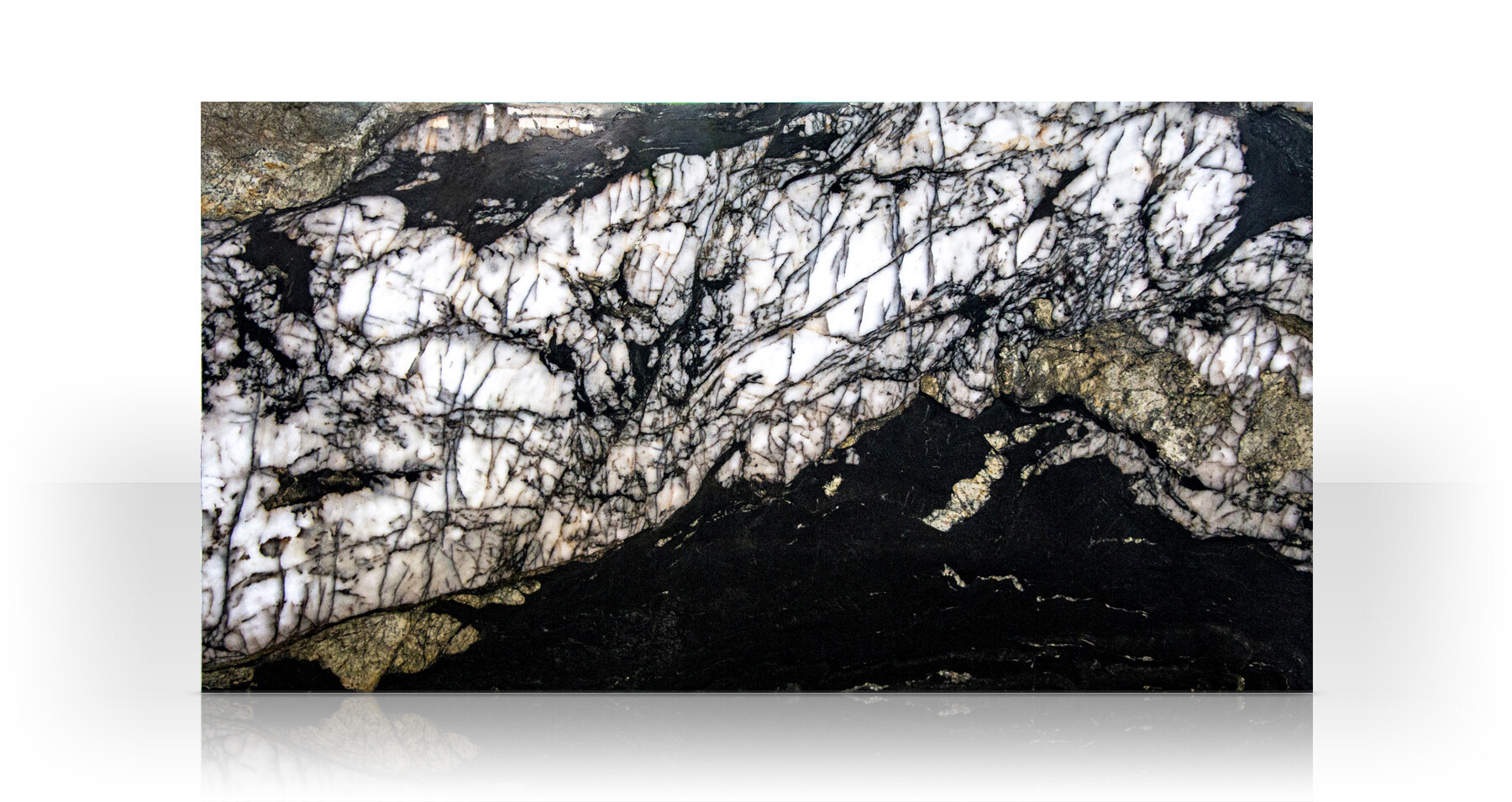 Backlit slab dark