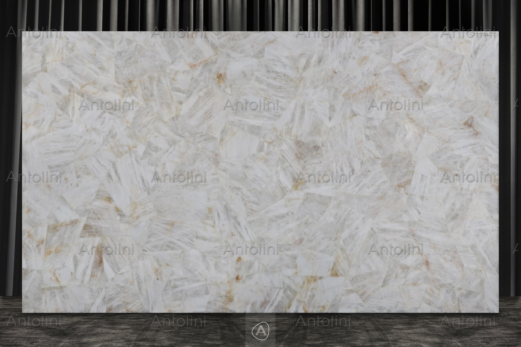 Backlit slab